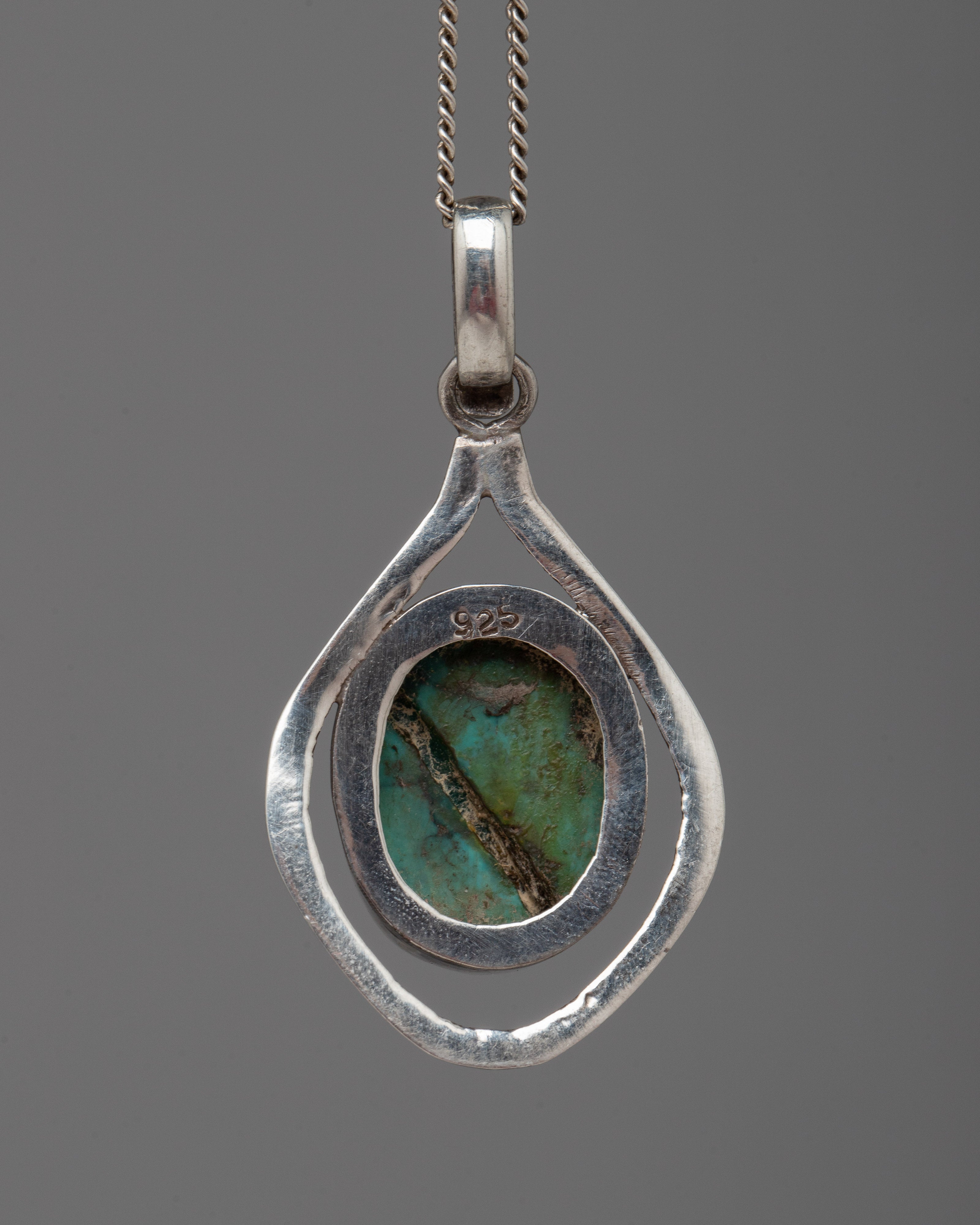 Silver Turquoise Locket | Perfect Gift for Her with Vibrant Blue Hue