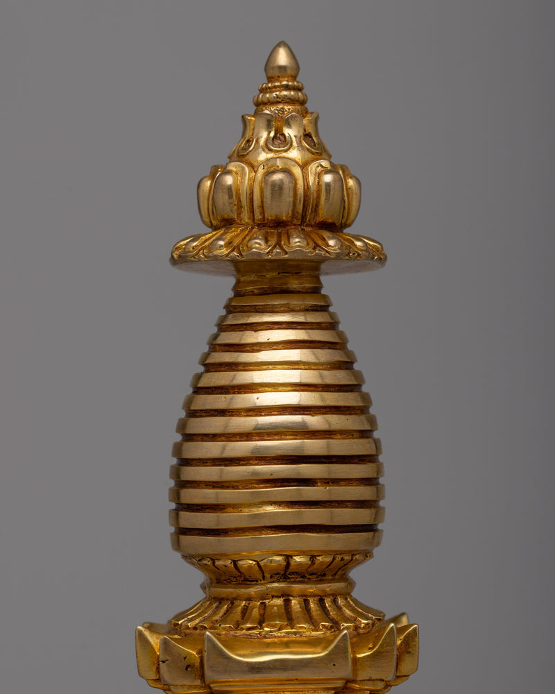 Handmade Buddhist Stupa | Symbol of Harmony and Enlightenment
