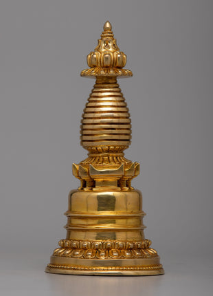 Handmade Buddhist Stupa | Symbol of Harmony and Enlightenment