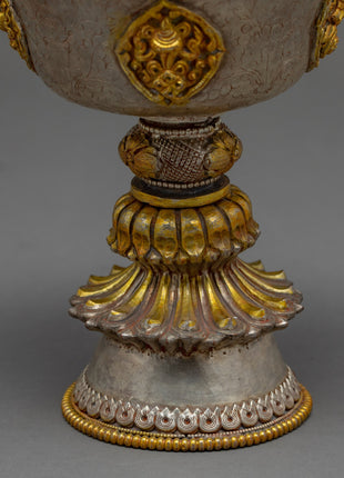 Handcrafted Butter Lamp | Buddhist Ritual Item