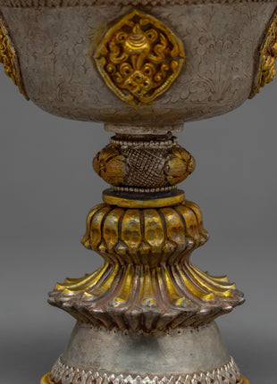 Handcrafted Butter Lamp | Buddhist Ritual Item