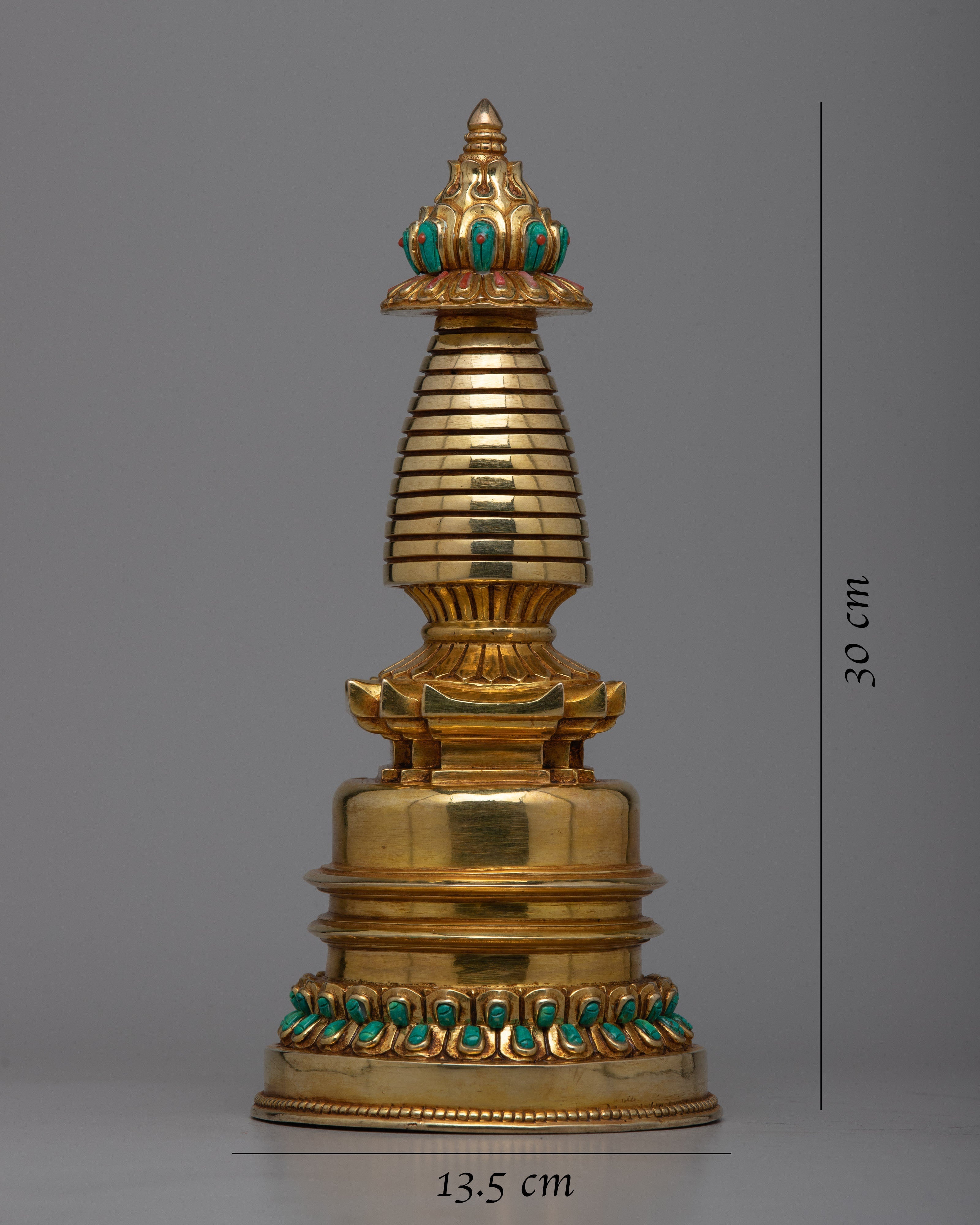 Shrine Stupa Statue | Guardian of Spiritual Journeys and Sacred Spaces