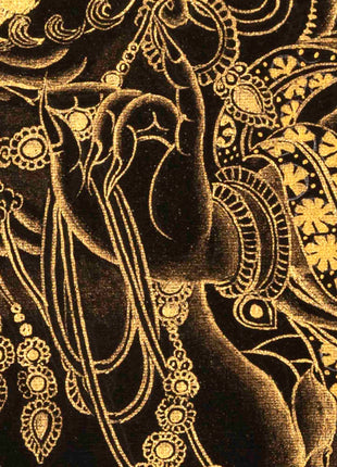 Vajrapani Thangka | Religious Buddhist Artwork