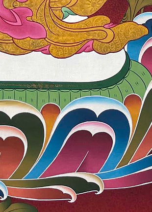 Guru Rinpoche Thangka | Religious Buddhist Art | Wall Decors