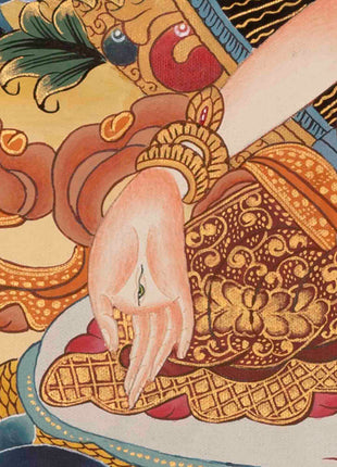 Religious White Tara Thangka | Female Bodhisattva