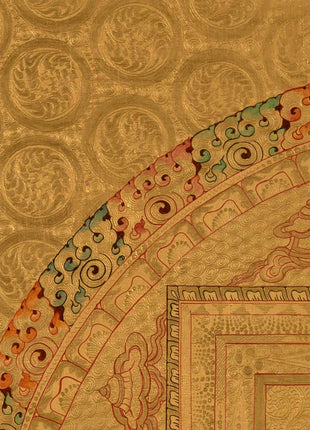 White Tara Mandala Thangka | Wall Decoration Painting