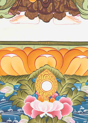 Avalokiteshvara Thangka Art | Religious Painting | Wall Decors