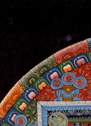Amitayus Buddha Mandala Thangka | Wall Hanging