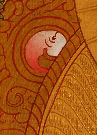 Guru Rinpoche Thangka | Wall Hanging Decor | Religious Art
