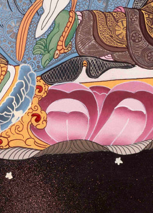 Mother Green Tara Thangka | Religious Buddhist Paint | Wall Decors