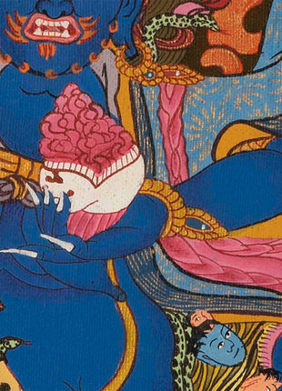 Palden Lhamo Thangka |  Religious Buddhist Altar Art Decor