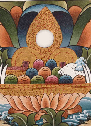 Traditional Manjushri Thangka | Traditional Painting