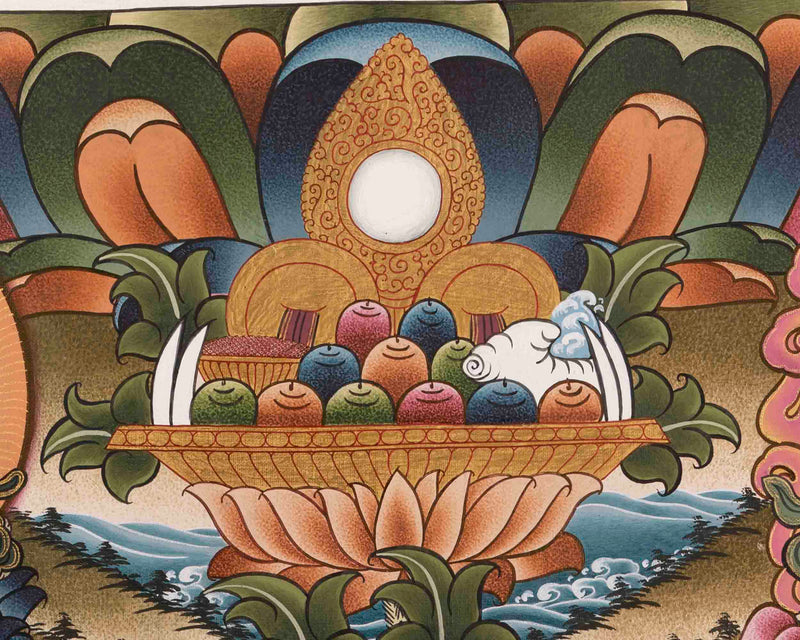 Traditional Manjushri Thangka | Traditional Painting