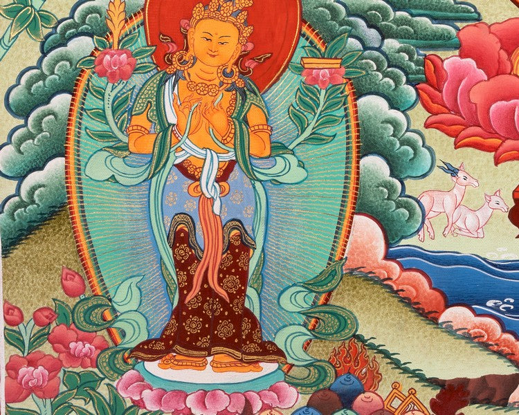 1000 Armed Avalokiteshvara | Chenrezig Thangka Art