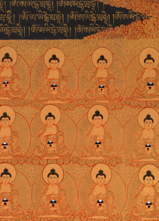 108 Amitabha Buddha Thangka | Traditional Tibetan Art | Wall Decors