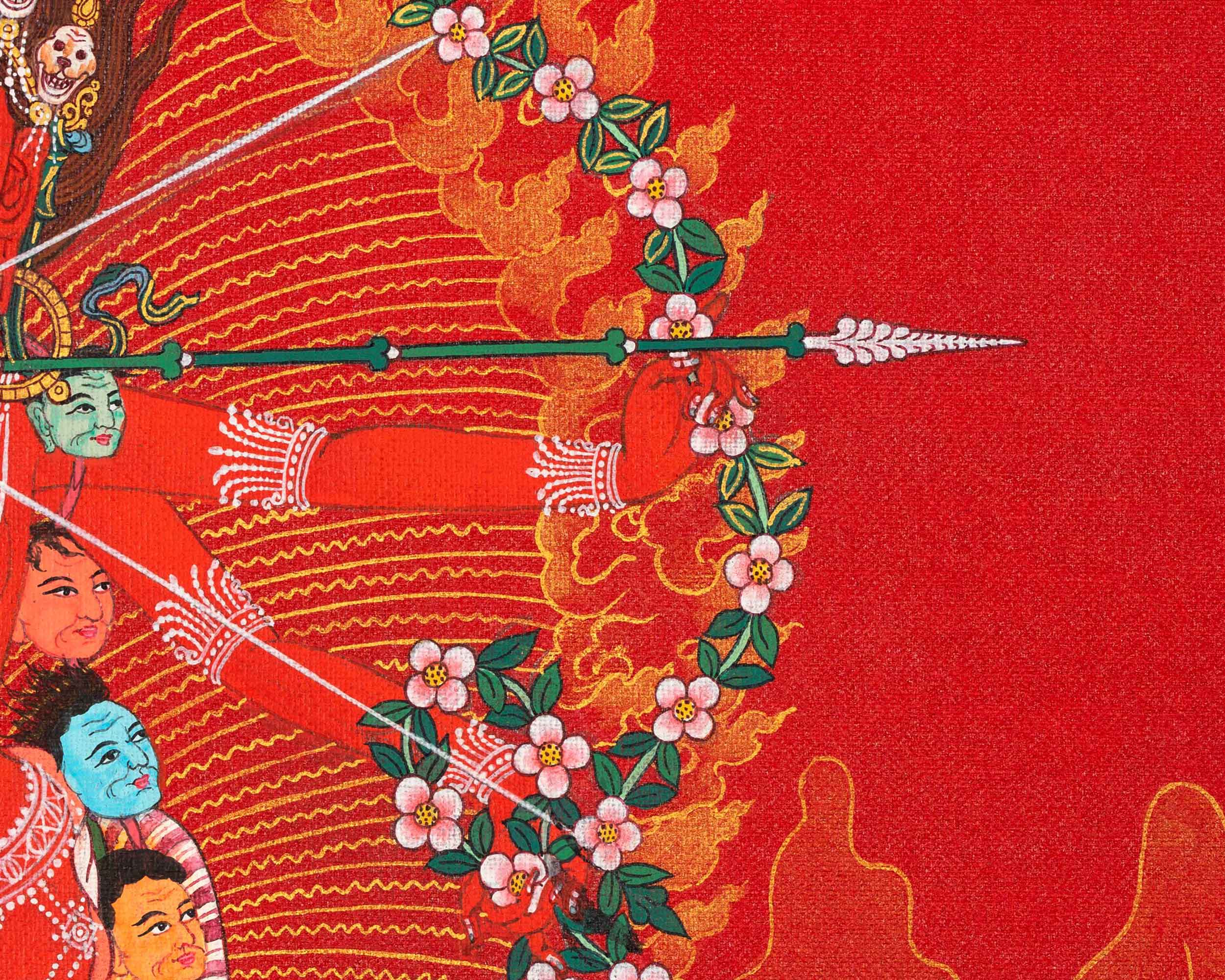 Kurukulla | Traditional wall decor| Gifts for Buddhists