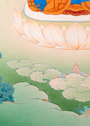 Beautiful Medicine Buddha Thangka | Healer Of All | Buddhist Art