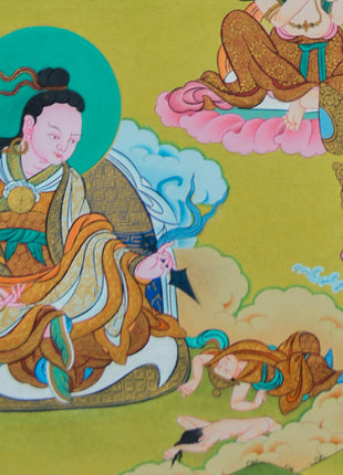 Shakya Senge | Guru Rinpoche Manifestation | Buddhist Thangka Painting