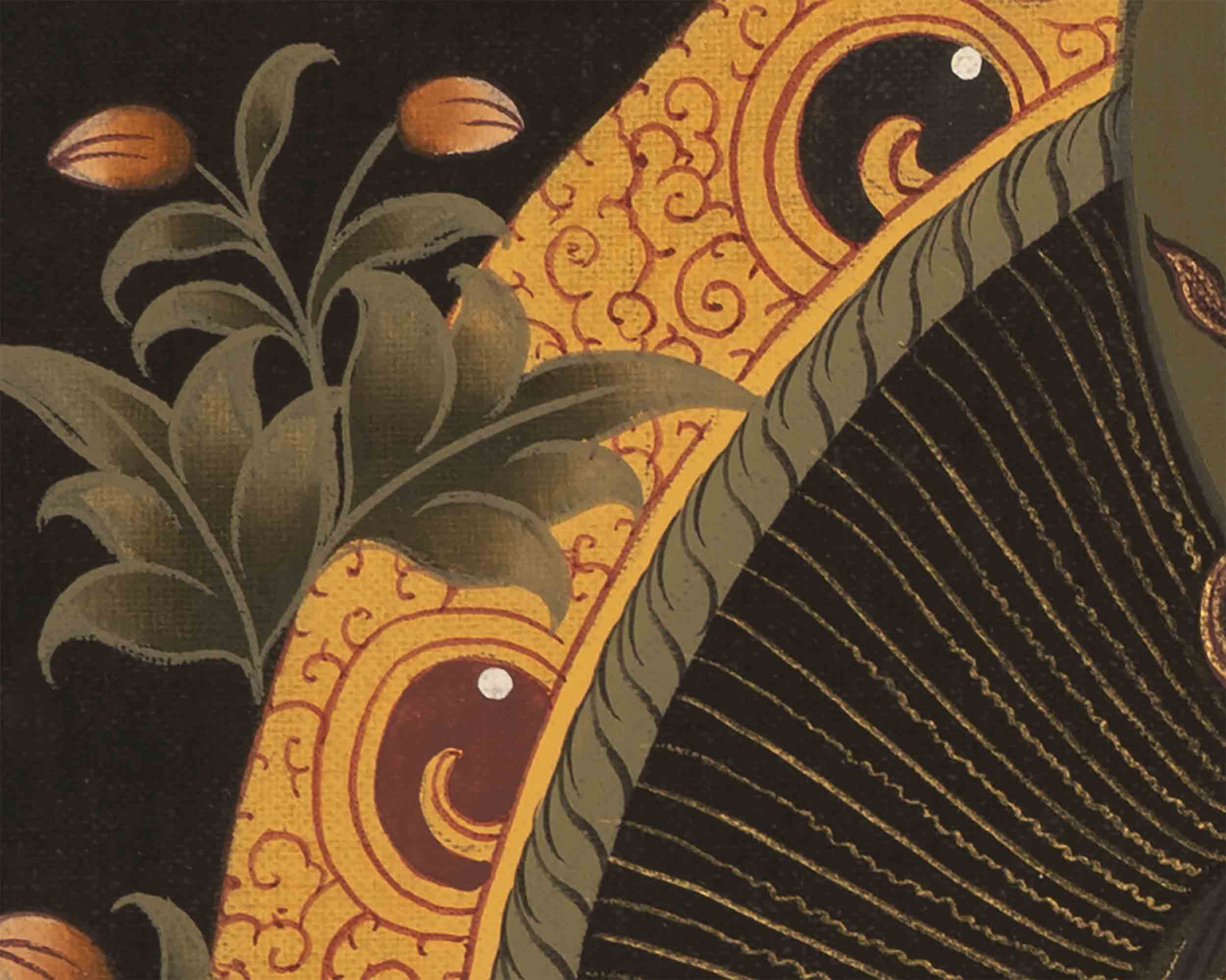 Buddhist Vajrasattva Thangka | Hand-Painted Tibetan Buddhist Thangka