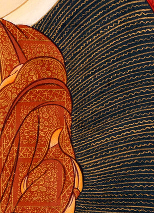 Historical Buddha Shakyamuni Thangka | Traditional Tibetan Buddhist Art