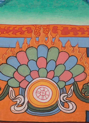 Bhaisajyaguru Thangka | Medicine Buddha | Religious Wall Decors