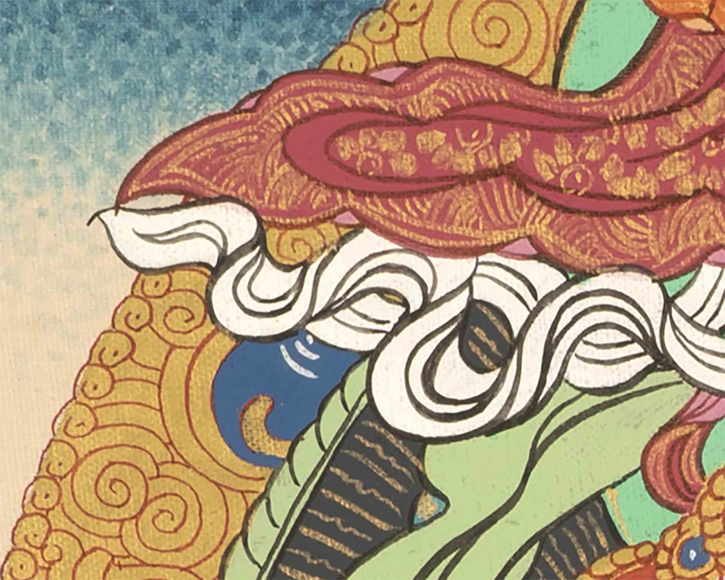 Namtose Thangka Painting |  Tibetan Buddhism Art | Wall Decors