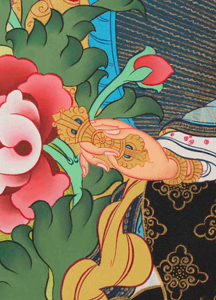 Guru Rinpoche Thangka | Wall Decor Painting