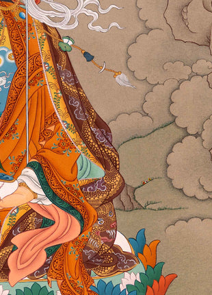 Padmasambhava Art | Traditional Guru Rinpoche Thangka