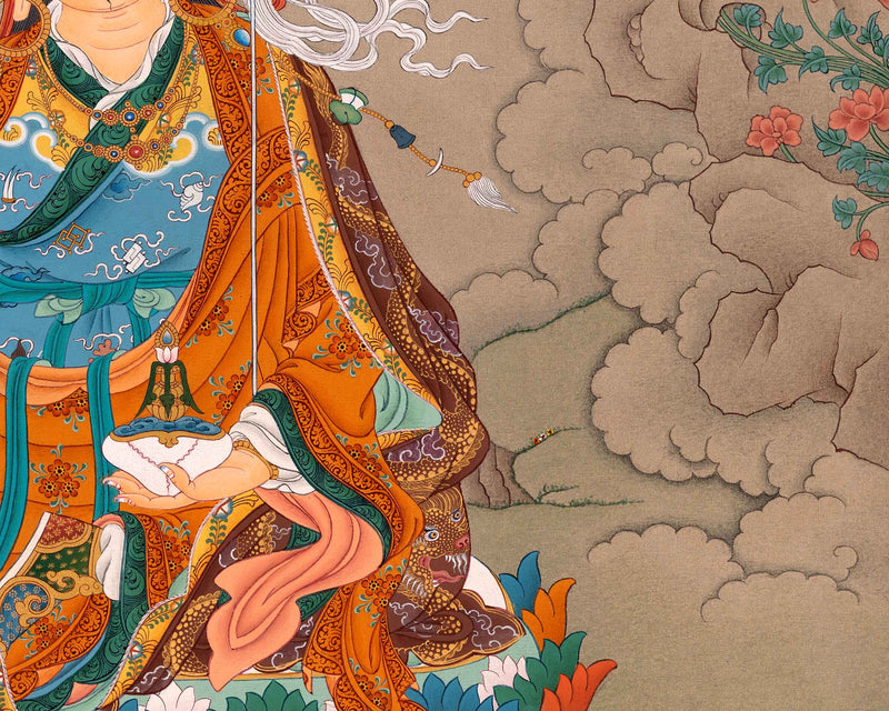 Padmasambhava Art | Traditional Guru Rinpoche Thangka
