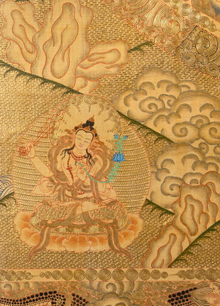 Shakyamuni Buddha Thangka | Mandala Wall Hanging