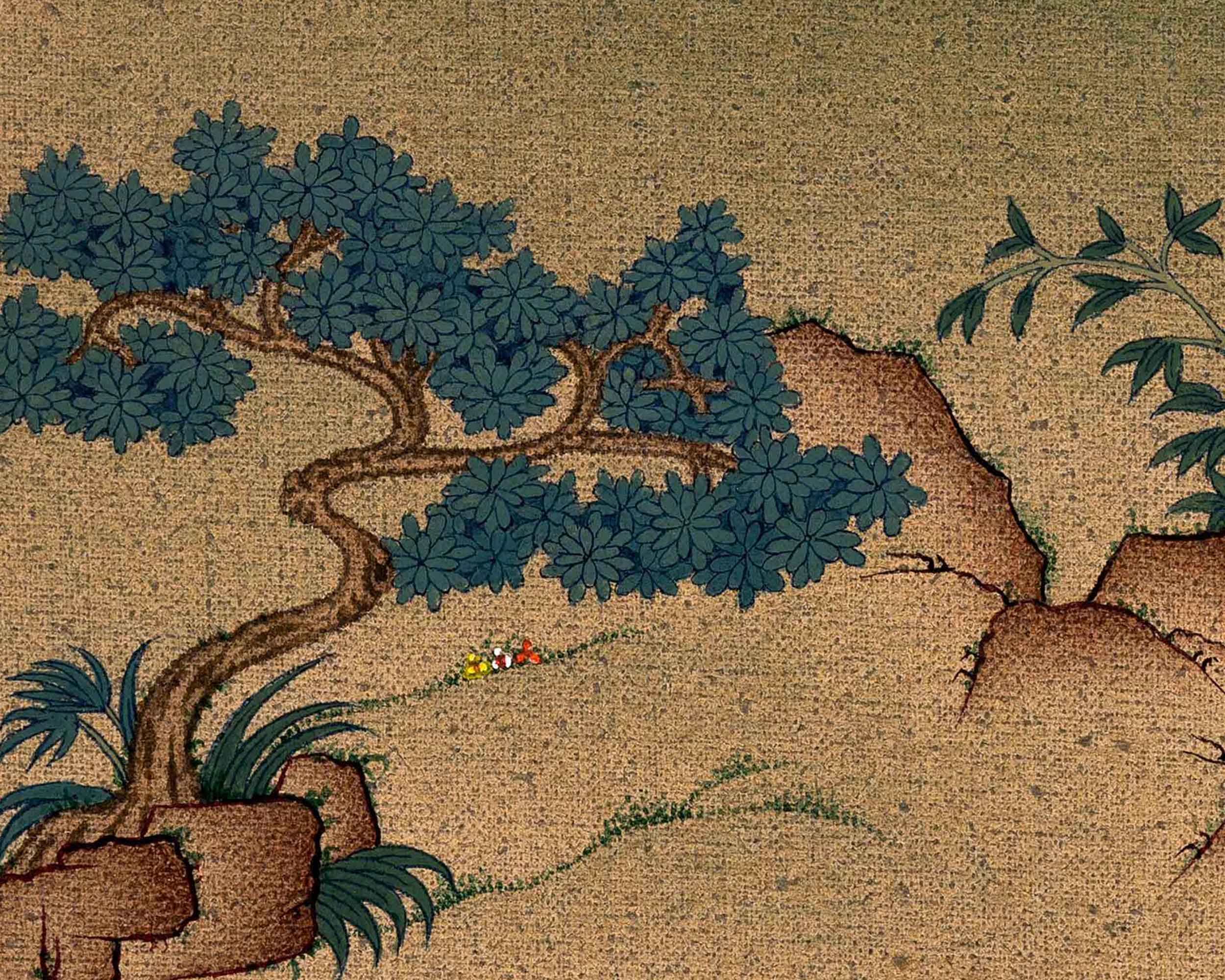 Gautama Buddha Art | Traditional Shakyamuni Thangka Painting