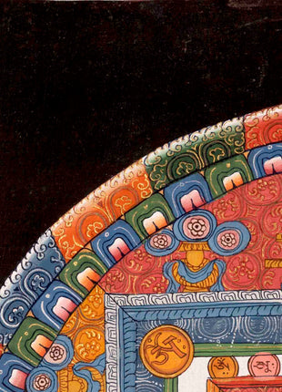 Kalachakra Mantra Symbol  | Wall Decoration