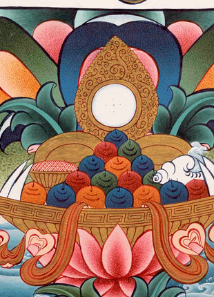 Buddhist Avalokiteshvara Chengrezig | Wall Decoration Thangka Painting