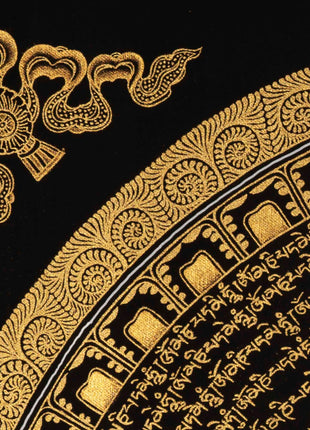 Auspicious Mantra Mandala | Traditional Thangka | Wall Decoration