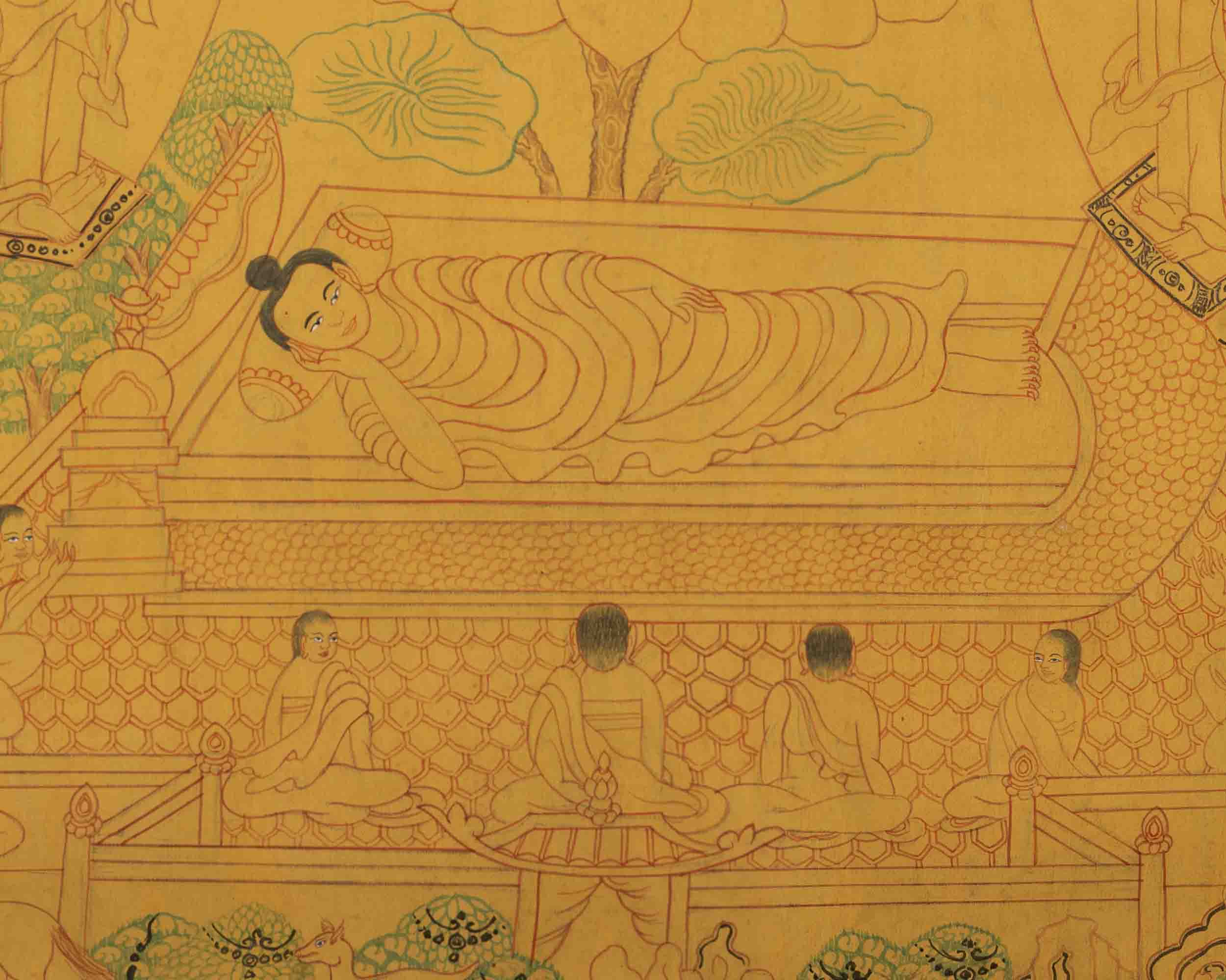 Shakyamuni Buddha Life Story | Tibetan Artwork