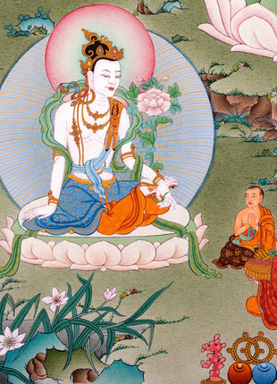 1000 Armed Chenrezig Avalokiteshvara Thangka | Tibetan Buddhist Art