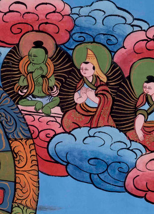 Three Mandala Thangka | Religious Buddhist Painting | Wall Decors