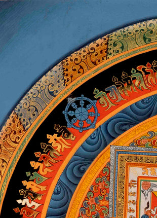 Kalachakra Mandala Tibetan Thangka | Zen Buddhism