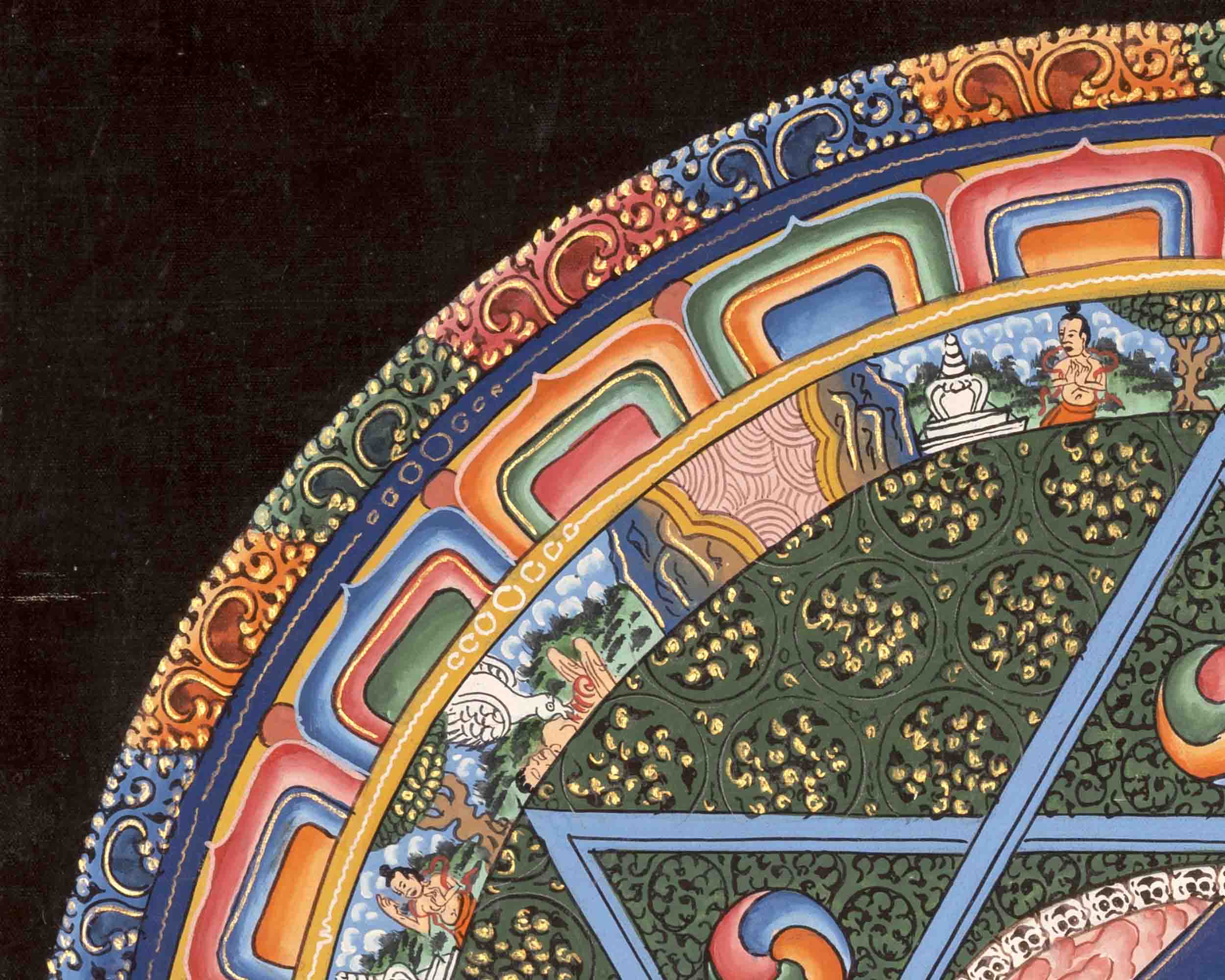 Vajrayogini Mandala Thangka | Traditional Tibetan Buddhist Art