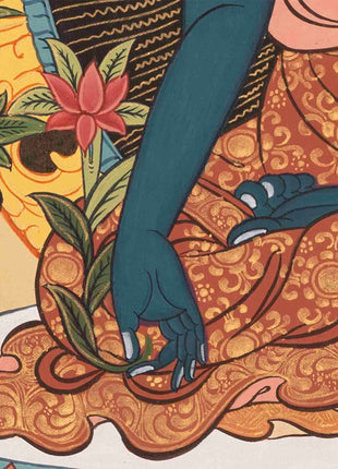 Bhaisajyaguru Thangka | Medicine Buddha | Wall Decors