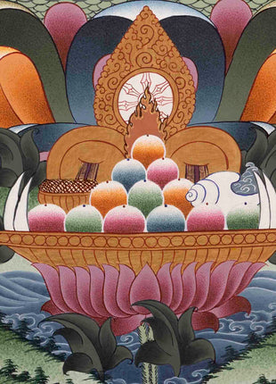 Bodhisattva Manjushree Thangka | Art Painting