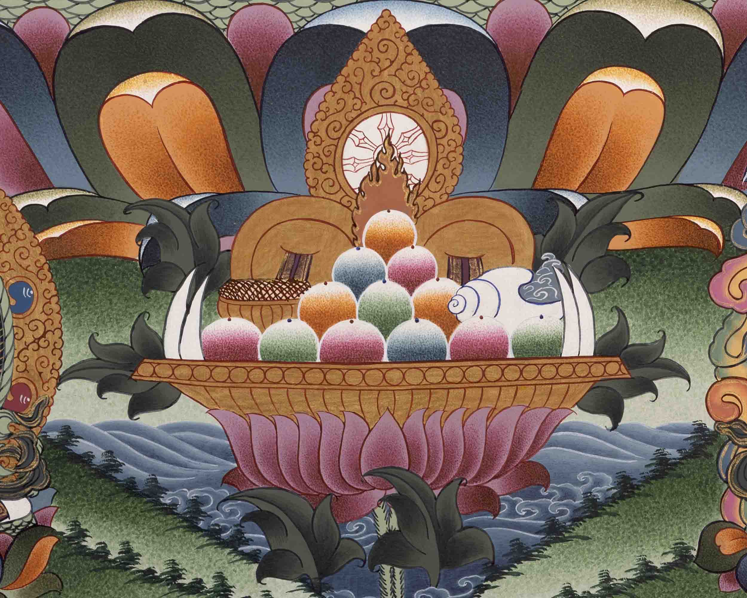 Bodhisattva Manjushree Thangka | Art Painting