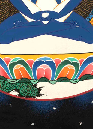Yab Yum Buddha | Samantabhadra Thangka | Wall Hanging Decoration