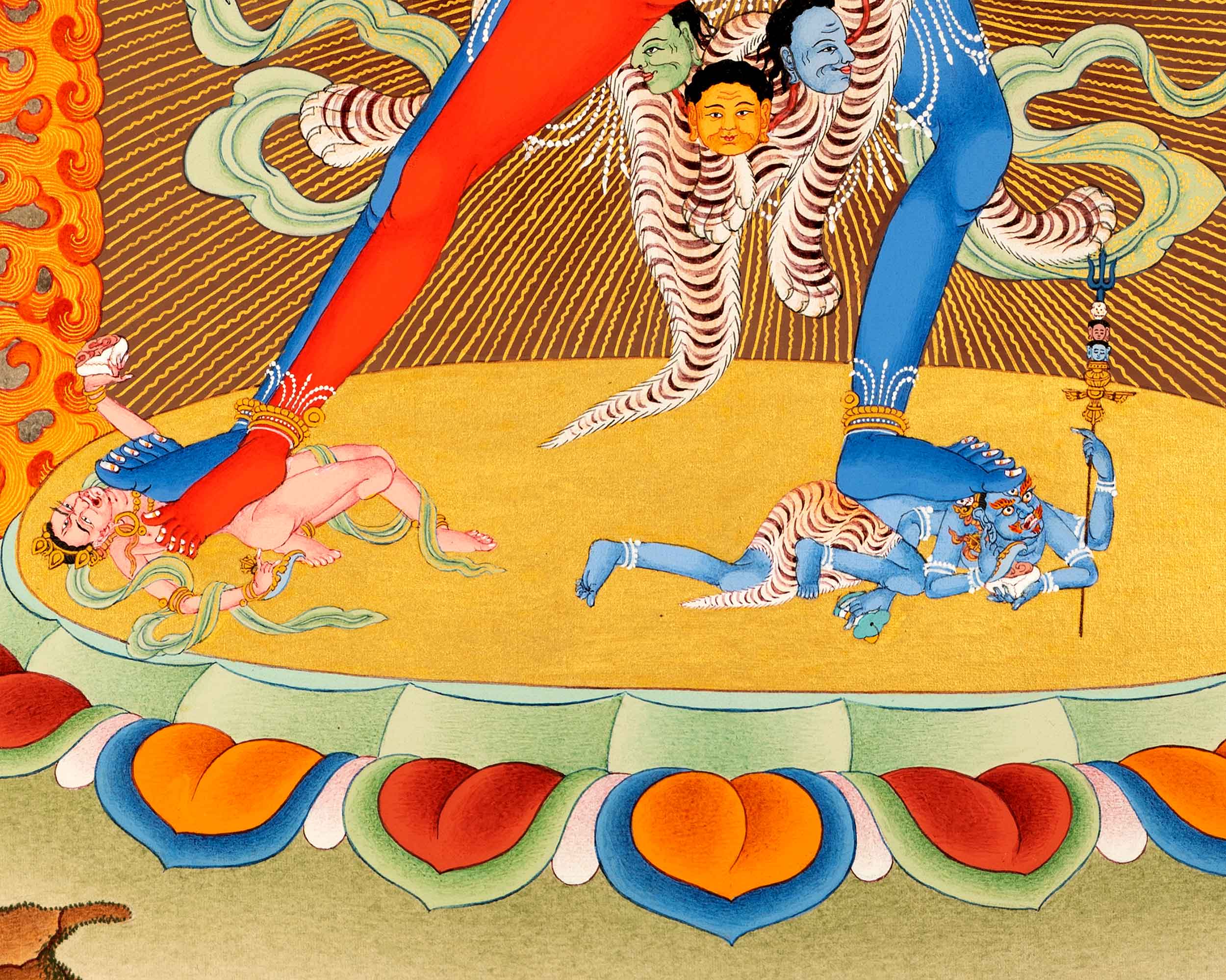 2 Armed Chakrasamvara Thangka Print