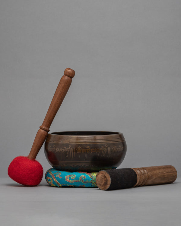 Traditional Singing Bowl In Nepal For Healing Sound Therapy