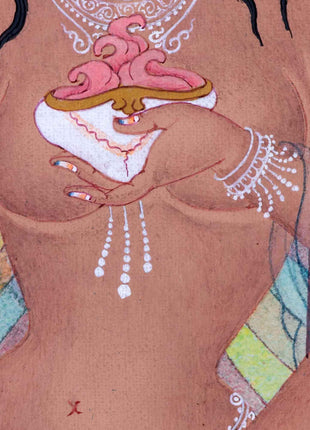 Niguma Yoga Thangka For Daily Practice | Traditional Buddhist Thangka Of Lady Of Illusion