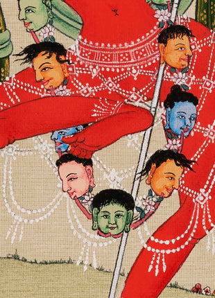 Vajravarahi Sadhana Thangka | Traditional Himalayan Dakini Art