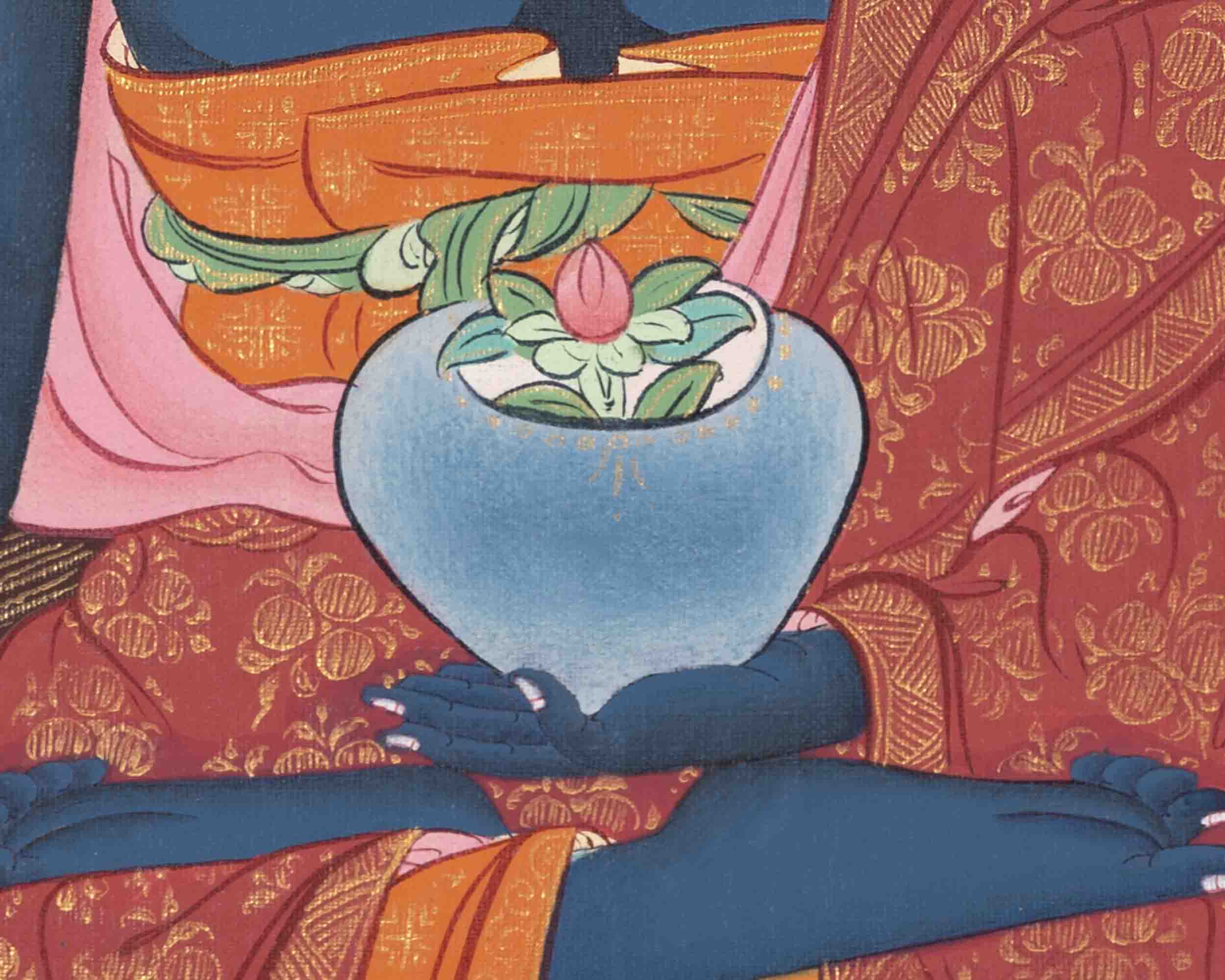 Bhaisajyaguru Thangka | Wall Hanging Medicine Buddha Decoration