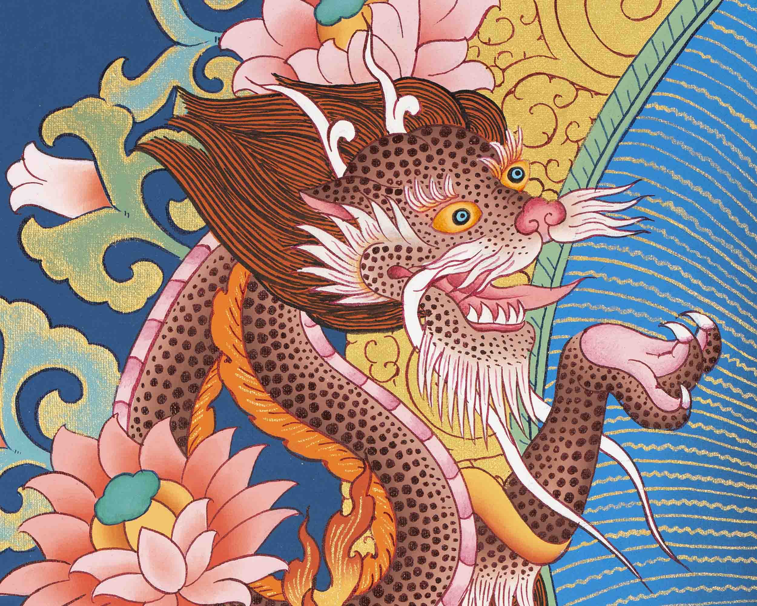 Shakyamuni Buddha Thangka | Tibetan Buddhist Wall Decoration Painting