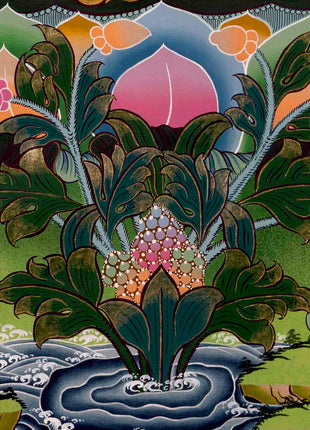 White Tara Art | Traditional Tibetan Thangka | Wall Decors